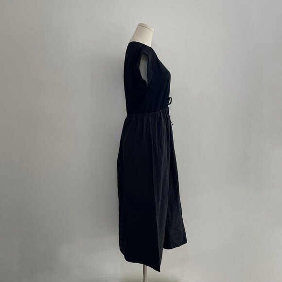 La Ligne Wilhelmina Black Midi Dress | Women’s Size Small - Picture 3 of 8